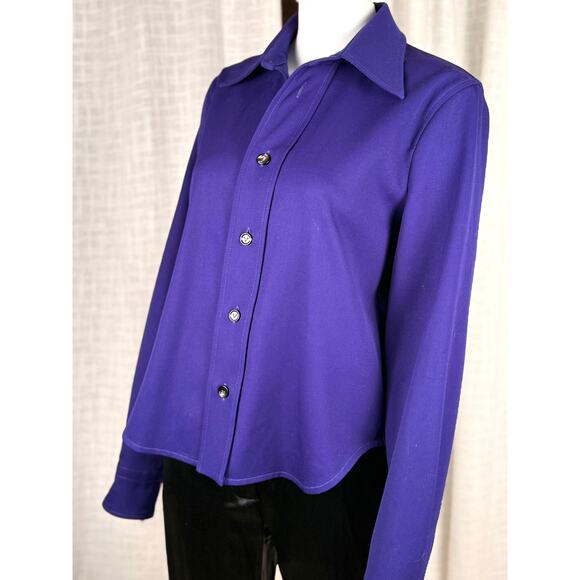 Bottega Veneta wool blouse sz 42 - Picture 4 of 10